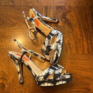 Kate Spade floral heels